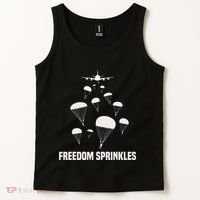 Paratrooper Freedom Sprinkles 82nd 101st Airborne Tank Top thumb 2