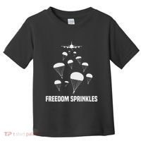 Paratrooper Freedom Sprinkles 82nd 101st Airborne Toddler T-Shirt thumb 0