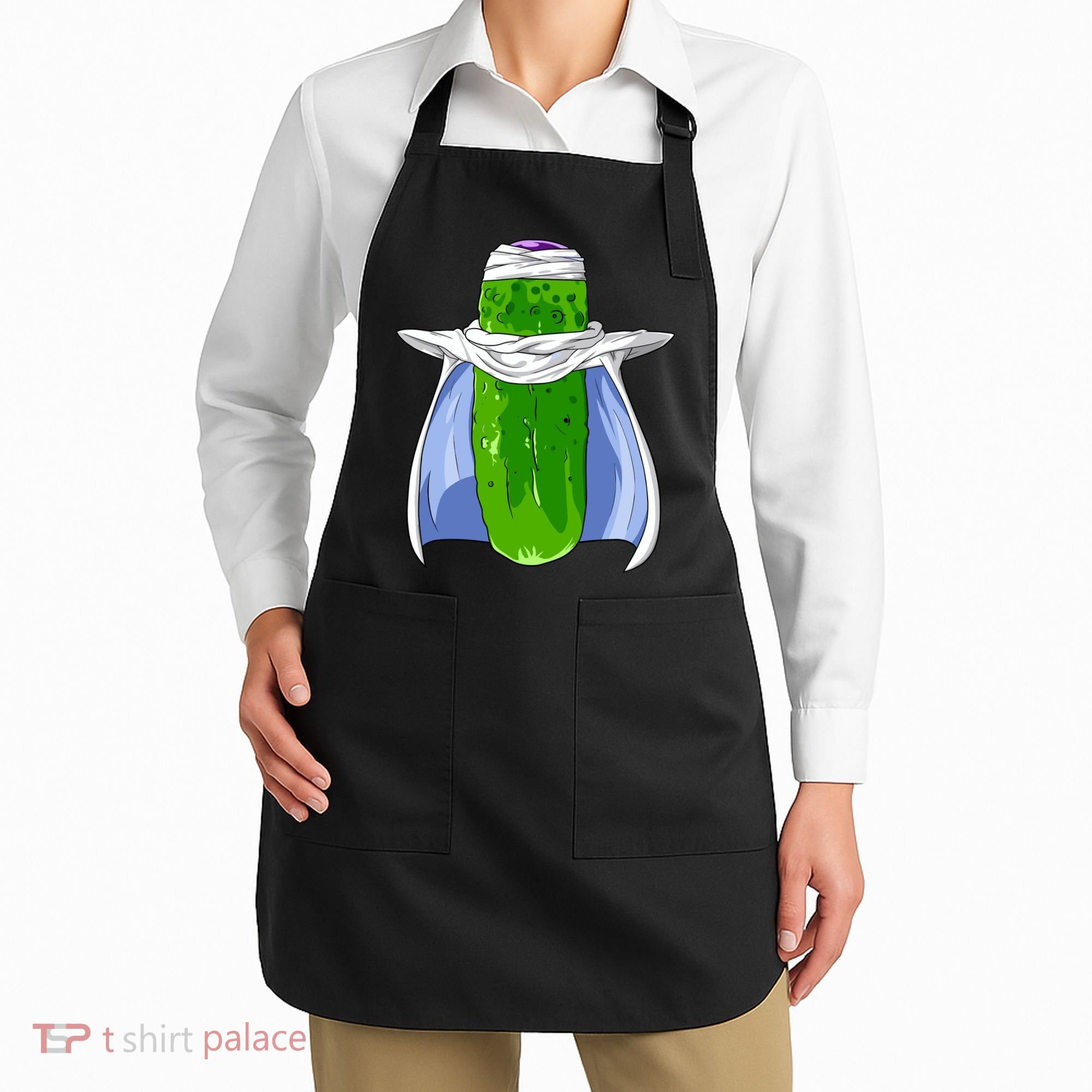 Pickel-o Funny Spoof Anime Pickle Apron