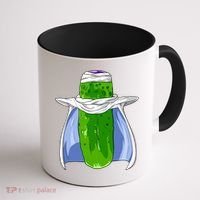 Pickel-o Funny Spoof Anime Pickle Coffee Mug thumb 1
