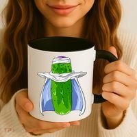 Pickel-o Funny Spoof Anime Pickle Coffee Mug thumb 3
