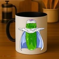Pickel-o Funny Spoof Anime Pickle Coffee Mug thumb 4