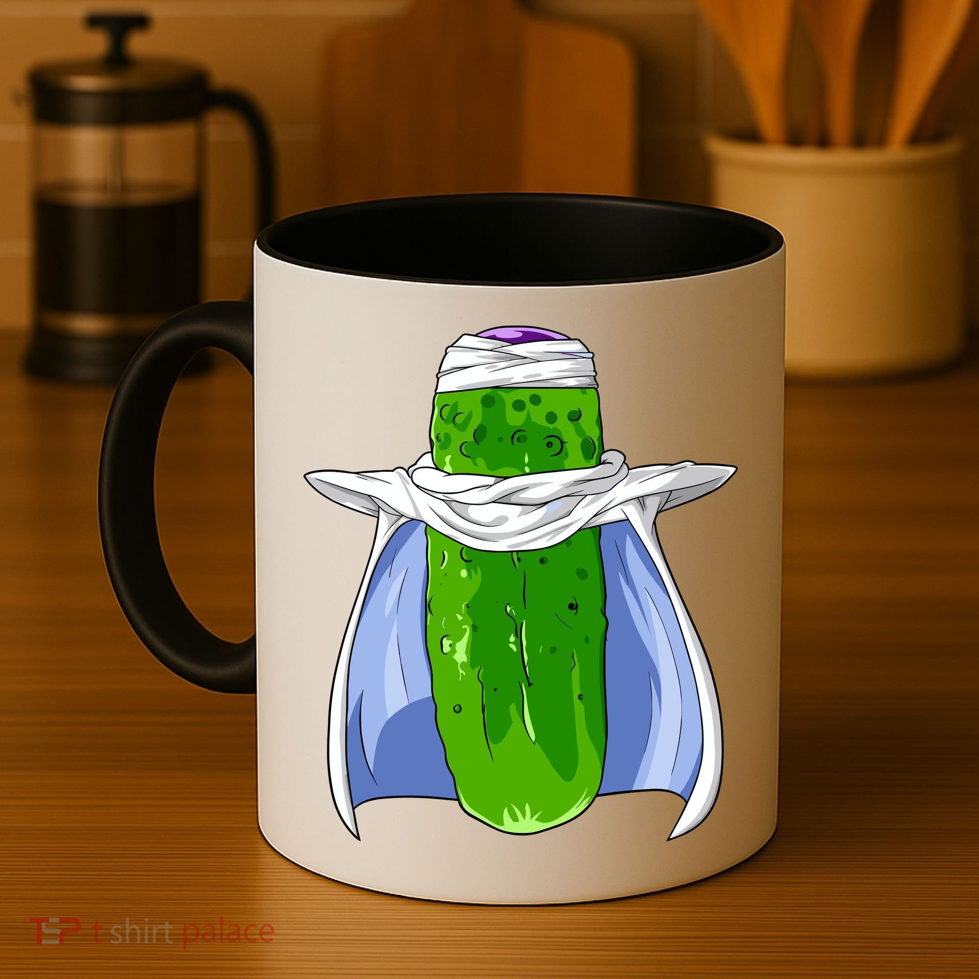 Pickel-o Funny Spoof Anime Pickle Coffee Mug