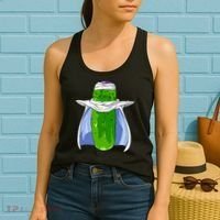 Pickel-o Funny Spoof Anime Pickle Women's Tank Top thumb 2