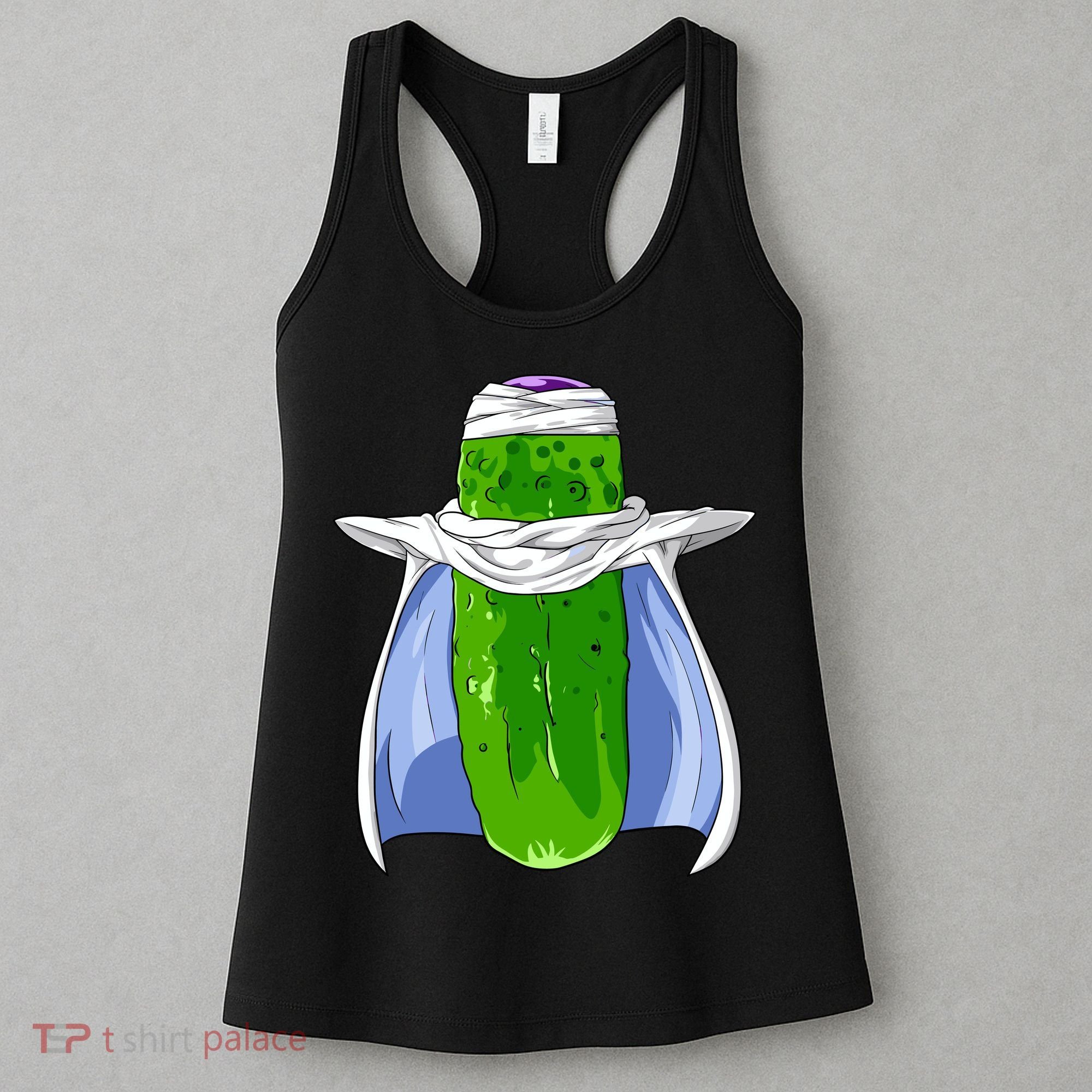 Pickel-o Funny Spoof Anime Pickle Women's Tank Top