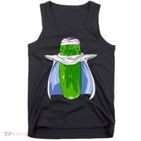 Pickel-o Funny Spoof Anime Pickle Tank Top thumb 0