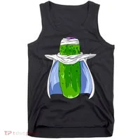 Pickel-o Funny Spoof Anime Pickle Tank Top thumb 0