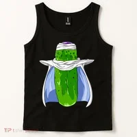 Pickel-o Funny Spoof Anime Pickle Tank Top thumb 2