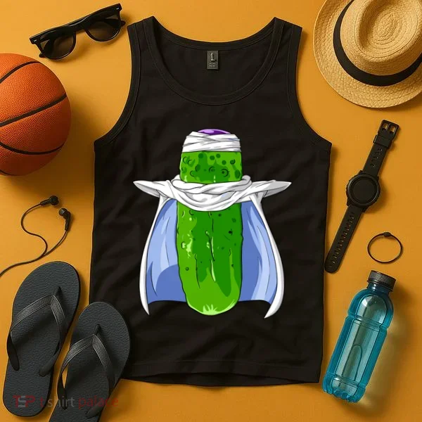 Pickel-o Funny Spoof Anime Pickle Tank Top