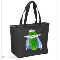 Pickel-o Funny Spoof Anime Pickle Tote Bag thumb 2