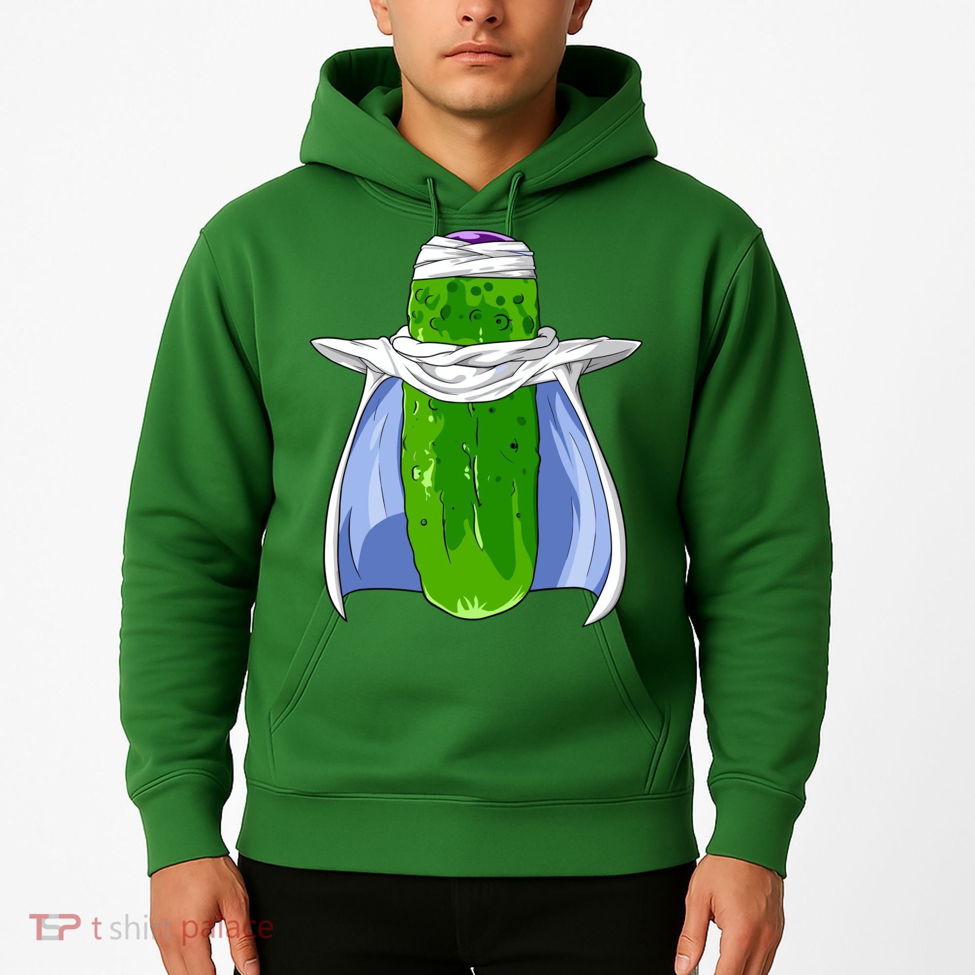 Pickel-o Funny Spoof Anime Pickle Hoodie