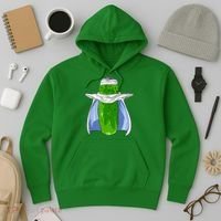 Pickel-o Funny Spoof Anime Pickle Hoodie thumb 3