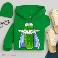 Pickel-o Funny Spoof Anime Pickle Hoodie thumb 4