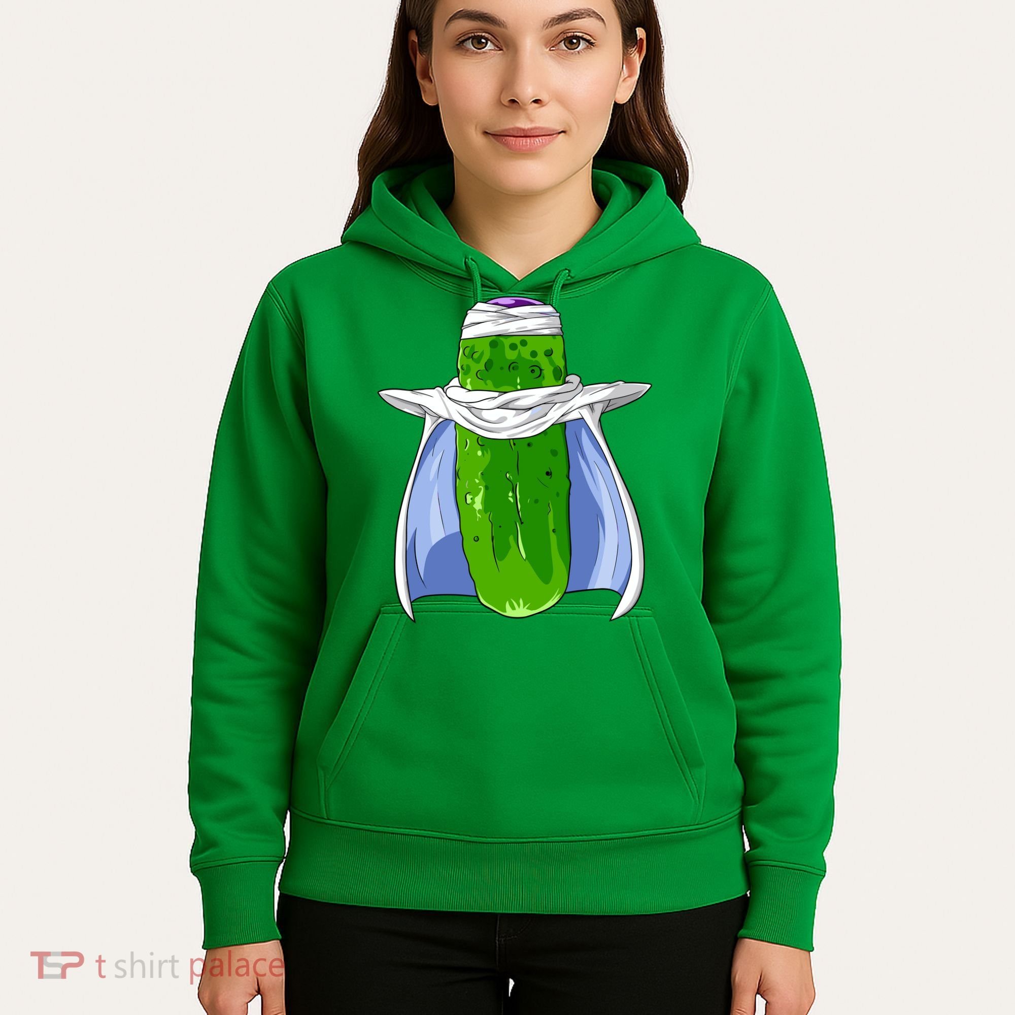 Pickel-o Funny Spoof Anime Pickle Hoodie