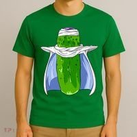 Pickel-o Funny Spoof Anime Pickle T-Shirt thumb 3