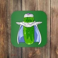 Pickel-o Funny Spoof Anime Pickle Coaster thumb 0