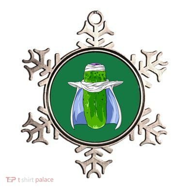 Pickel-o Funny Spoof Anime Pickle Ornament