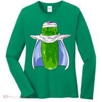 Pickel-o Funny Spoof Anime Pickle Women's Long Sleeve Shirt thumb 0