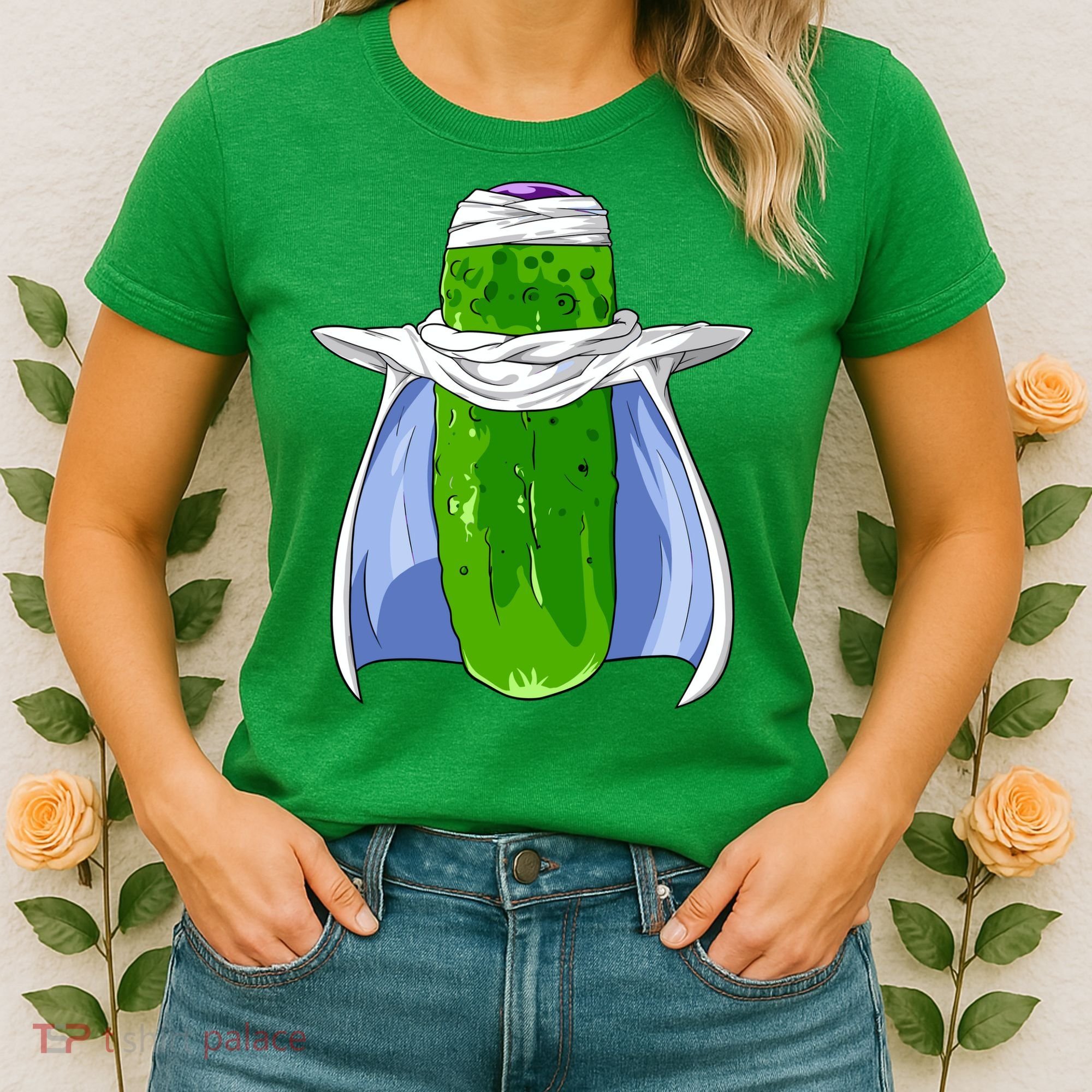 Pickel-o Funny Spoof Anime Pickle Women's T-Shirt