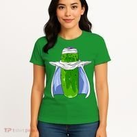 Pickel-o Funny Spoof Anime Pickle Women's T-Shirt thumb 4