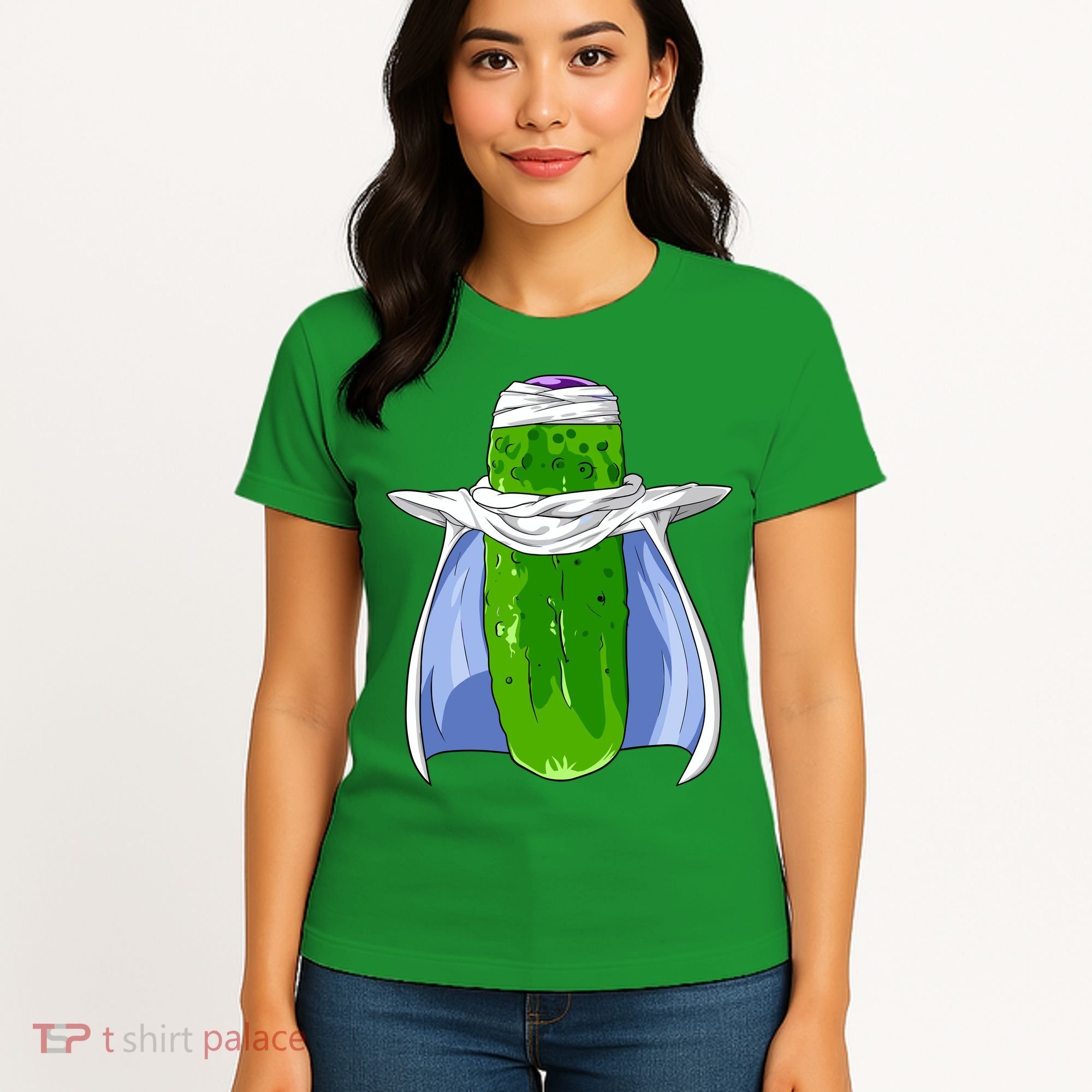 Pickel-o Funny Spoof Anime Pickle Women's T-Shirt