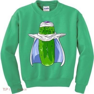 Pickel-o Funny Spoof Anime Pickle Kids Sweatshirt