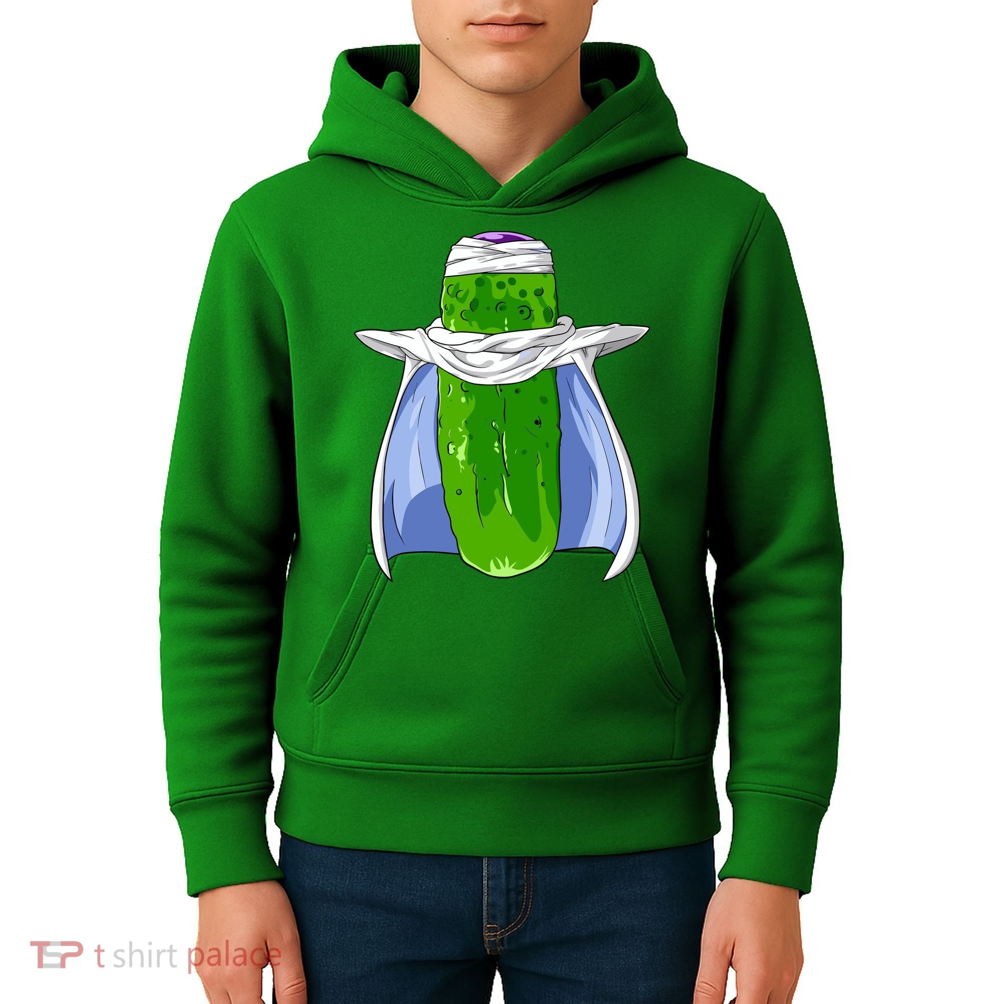 Pickel-o Funny Spoof Anime Pickle Kids Hoodie
