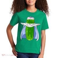 Pickel-o Funny Spoof Anime Pickle Kids T-Shirt thumb 2