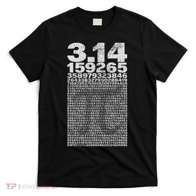 Pi For Teacher Vintage 3.14 Digits Happy Pi Day T-Shirt