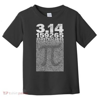 Pi For Teacher Vintage 3.14 Digits Happy Pi Day Toddler T-Shirt