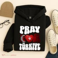 Pray For Turkiye Turkey Tees, Turkey Flag, Support Turkey Hoodie thumb 4