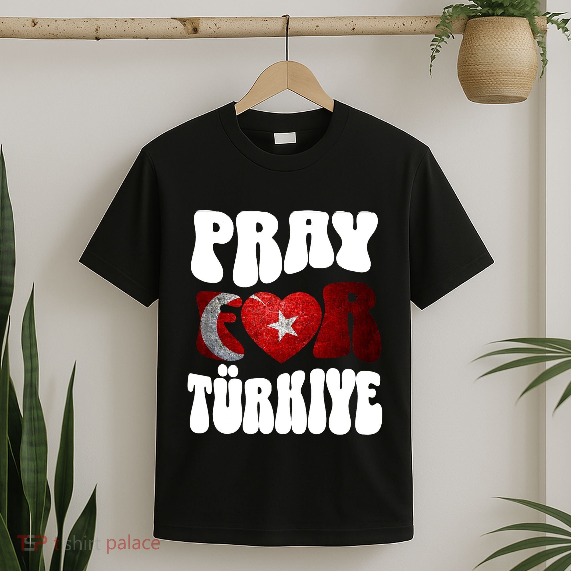 Pray For Turkiye Turkey Tees, Turkey Flag, Support Turkey T-Shirt