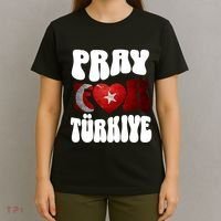 Pray For Turkiye Turkey Tees, Turkey Flag, Support Turkey T-Shirt thumb 4