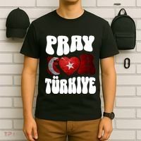 Pray For Turkiye Turkey Tees, Turkey Flag, Support Turkey T-Shirt thumb 6