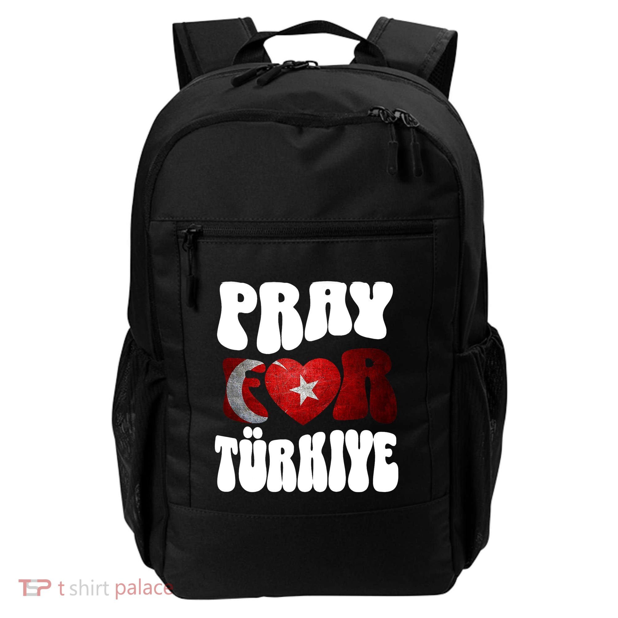 Pray For Turkiye Turkey Tees, Turkey Flag, Support Turkey Backpack