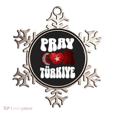 Pray For Turkiye Turkey Tees, Turkey Flag, Support Turkey Ornament