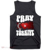 Pray For Turkiye Turkey Tees, Turkey Flag, Support Turkey Tank Top thumb 0