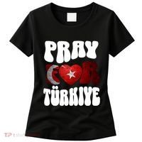 Pray For Turkiye Turkey Tees, Turkey Flag, Support Turkey Women's T-Shirt thumb 0