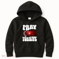 Pray For Turkiye Turkey Tees, Turkey Flag, Support Turkey Kids Hoodie thumb 0