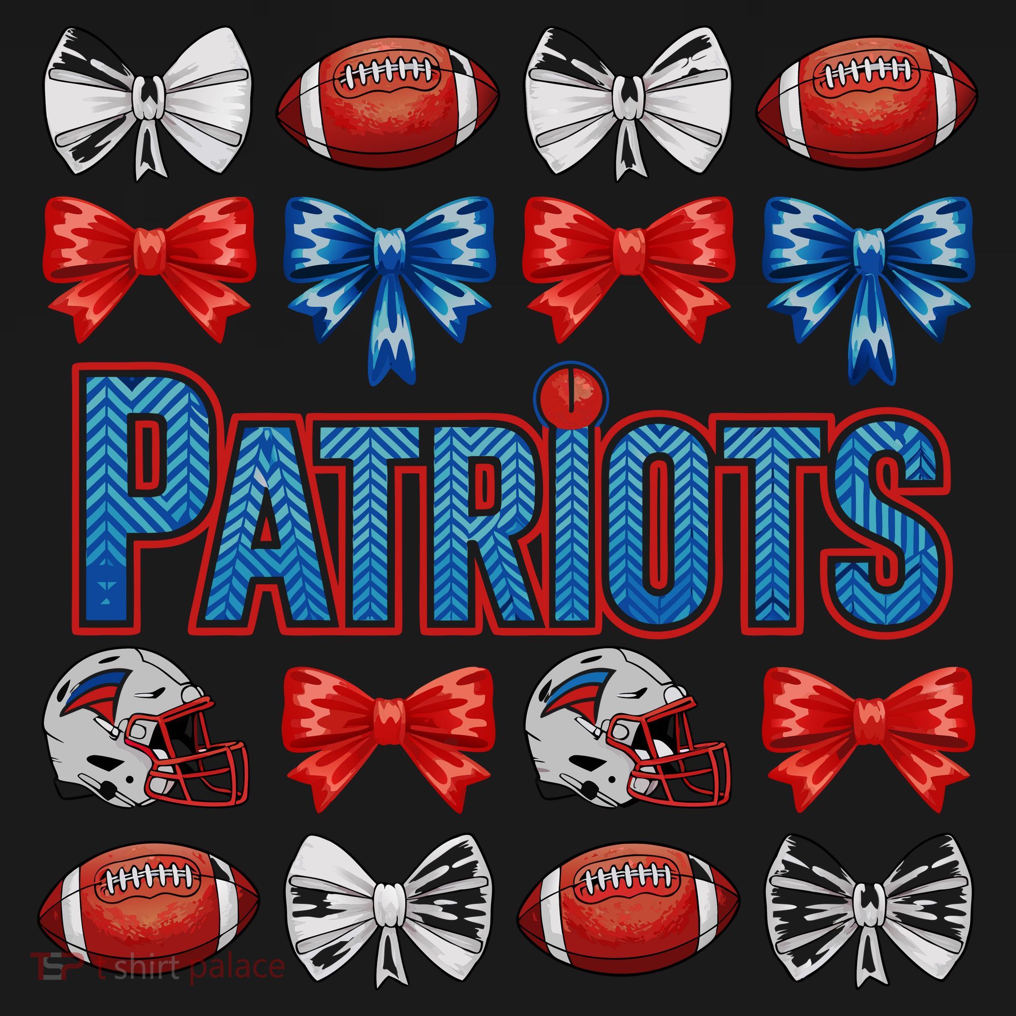 Patriots Football Team Fan Backpack
