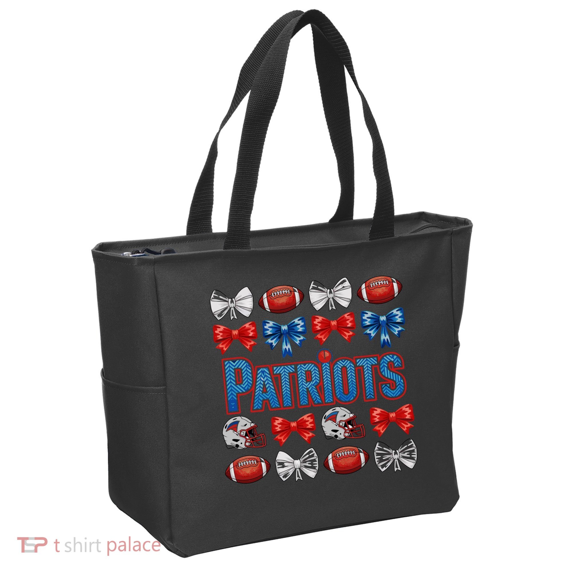 Patriots Football Team Fan Tote Bag
