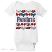 Patriots Football Team Fan Baby Bodysuit thumb 0