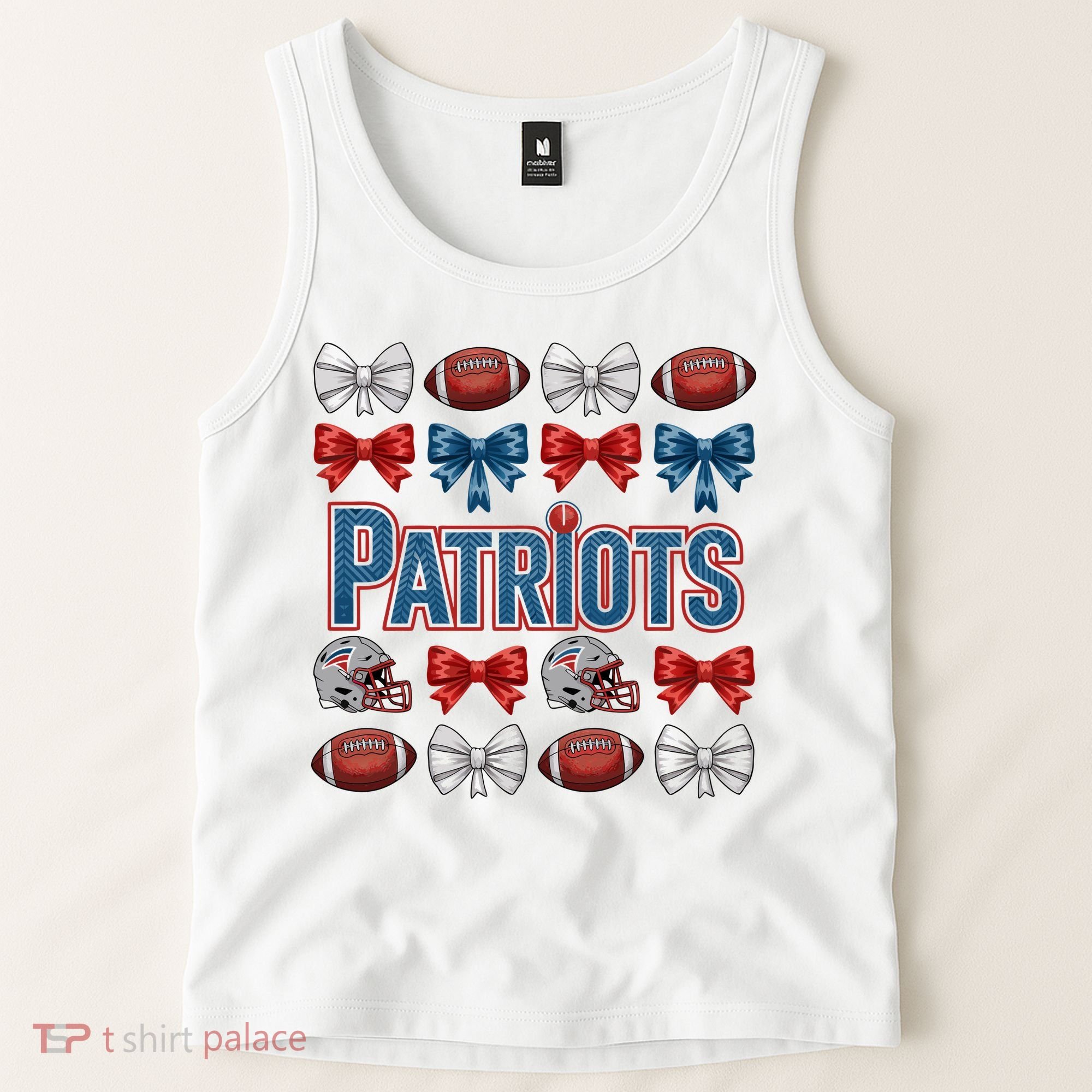 Patriots Football Team Fan Tank Top