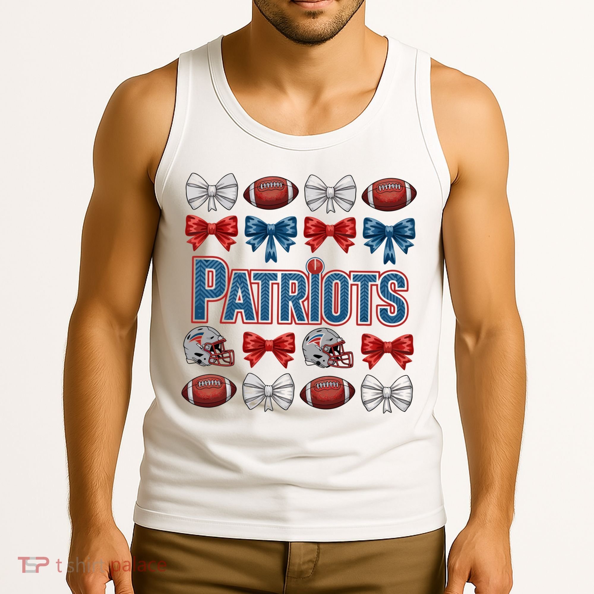 Patriots Football Team Fan Tank Top