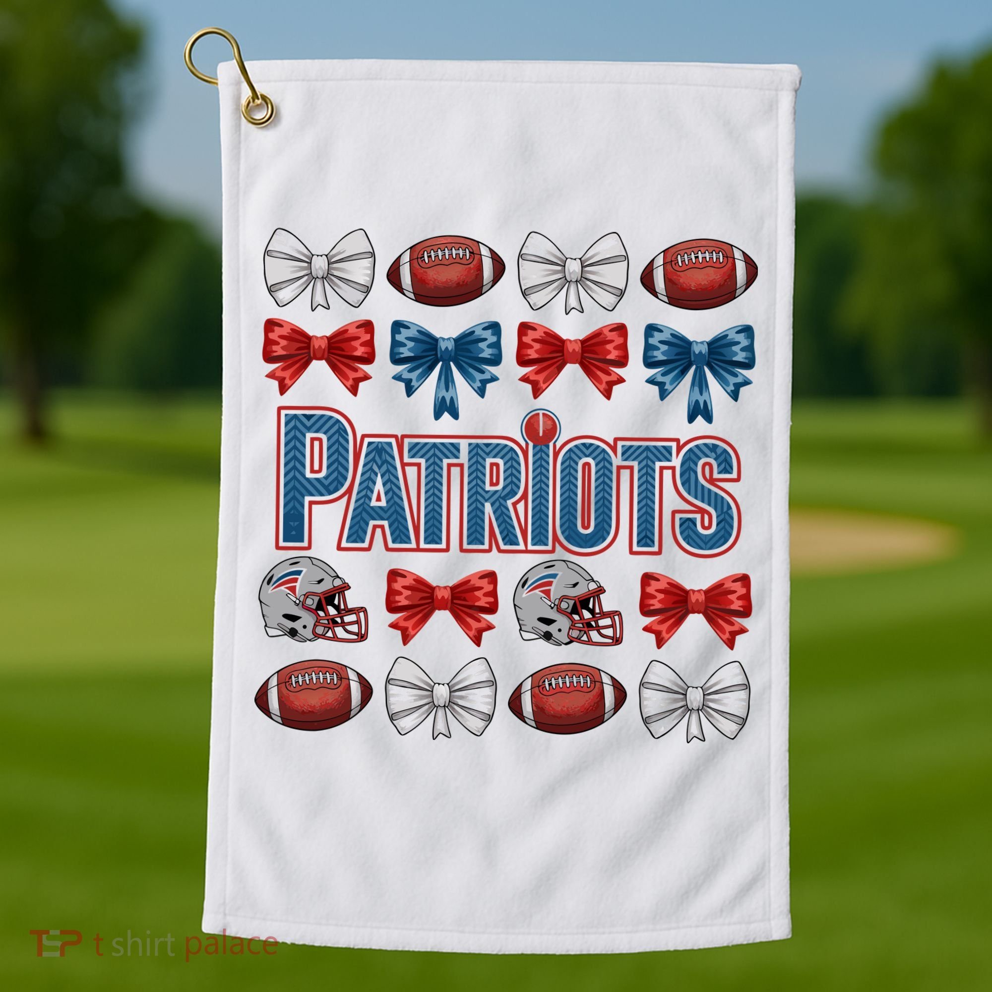 Patriots Football Team Fan Golf Towel