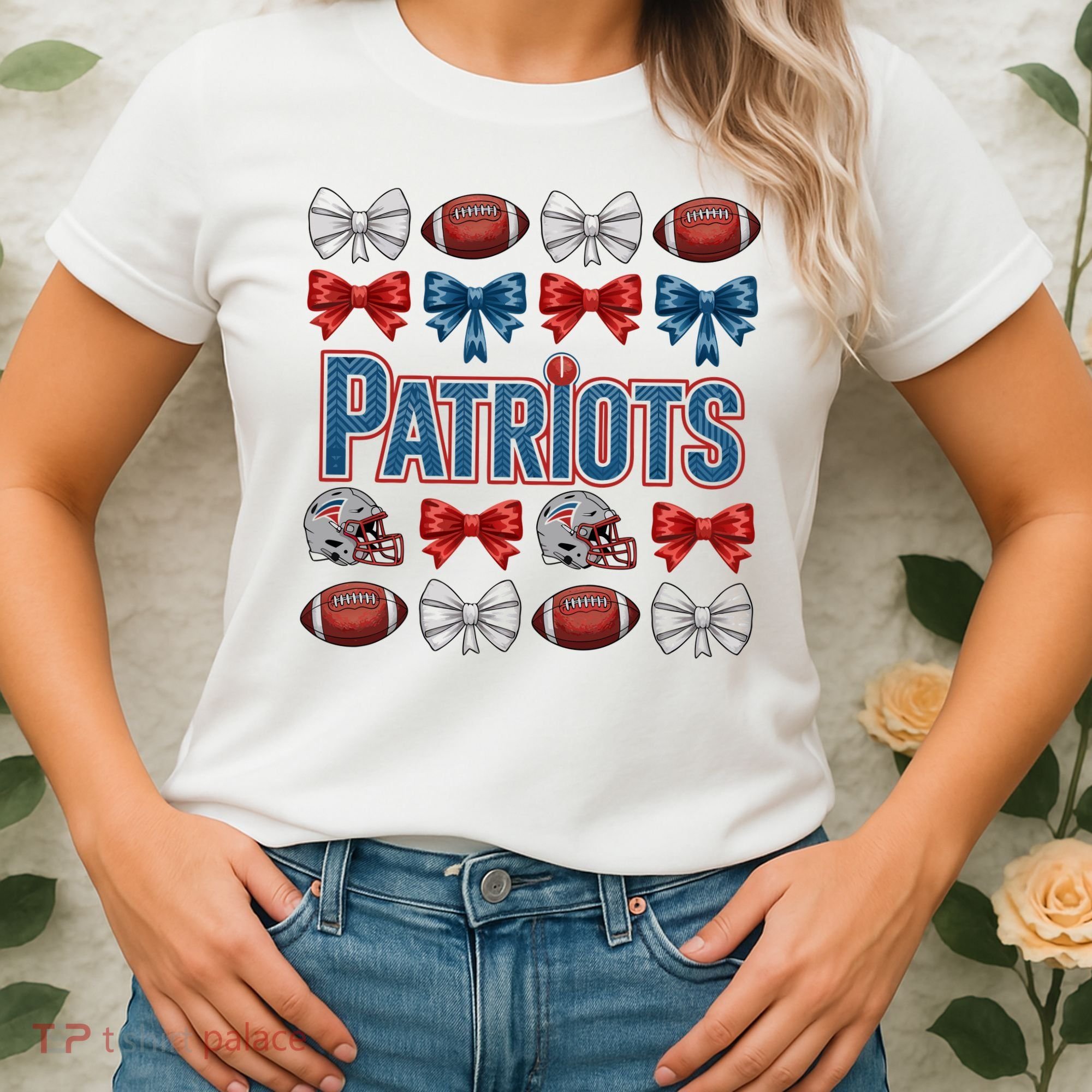 Patriots Football Team Fan Women's T-Shirt