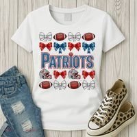 Patriots Football Team Fan Women's T-Shirt thumb 3
