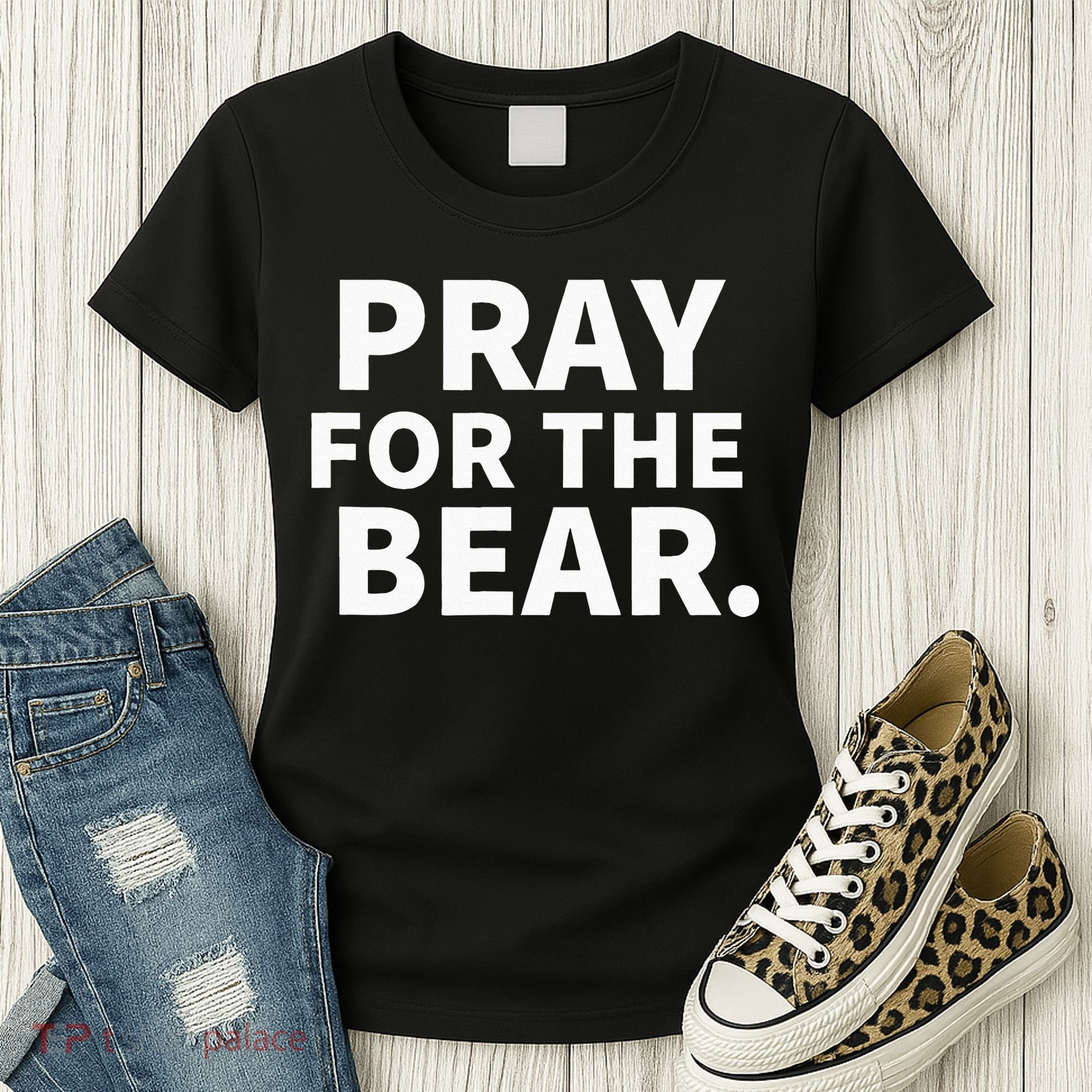 Pray For The Bear Women's T-Shirt