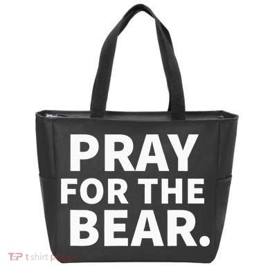 Pray For The Bear Tote Bag