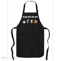 Plan For The Day Funny Husband Apron thumb 0